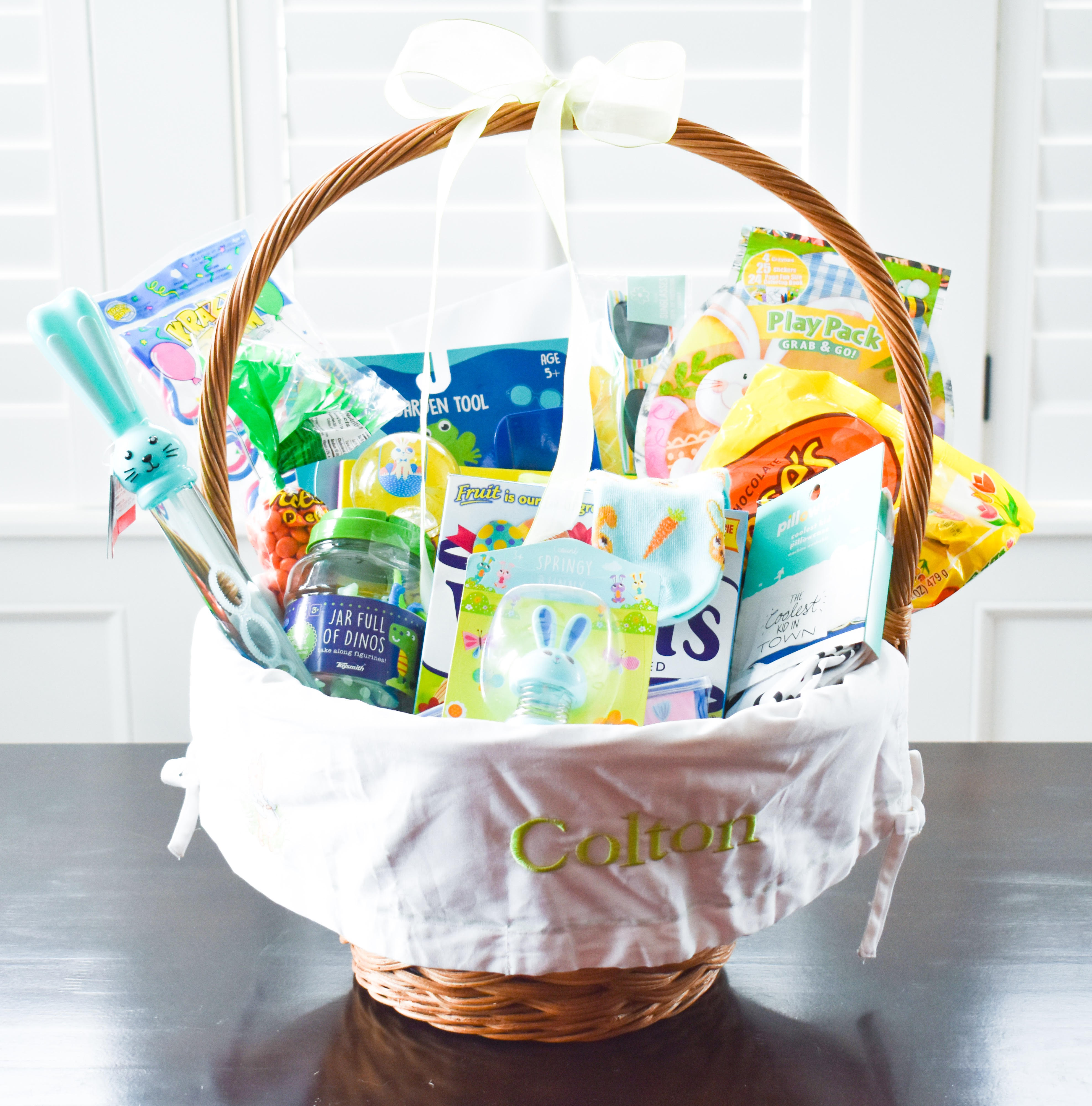 baby girl first easter basket ideas
