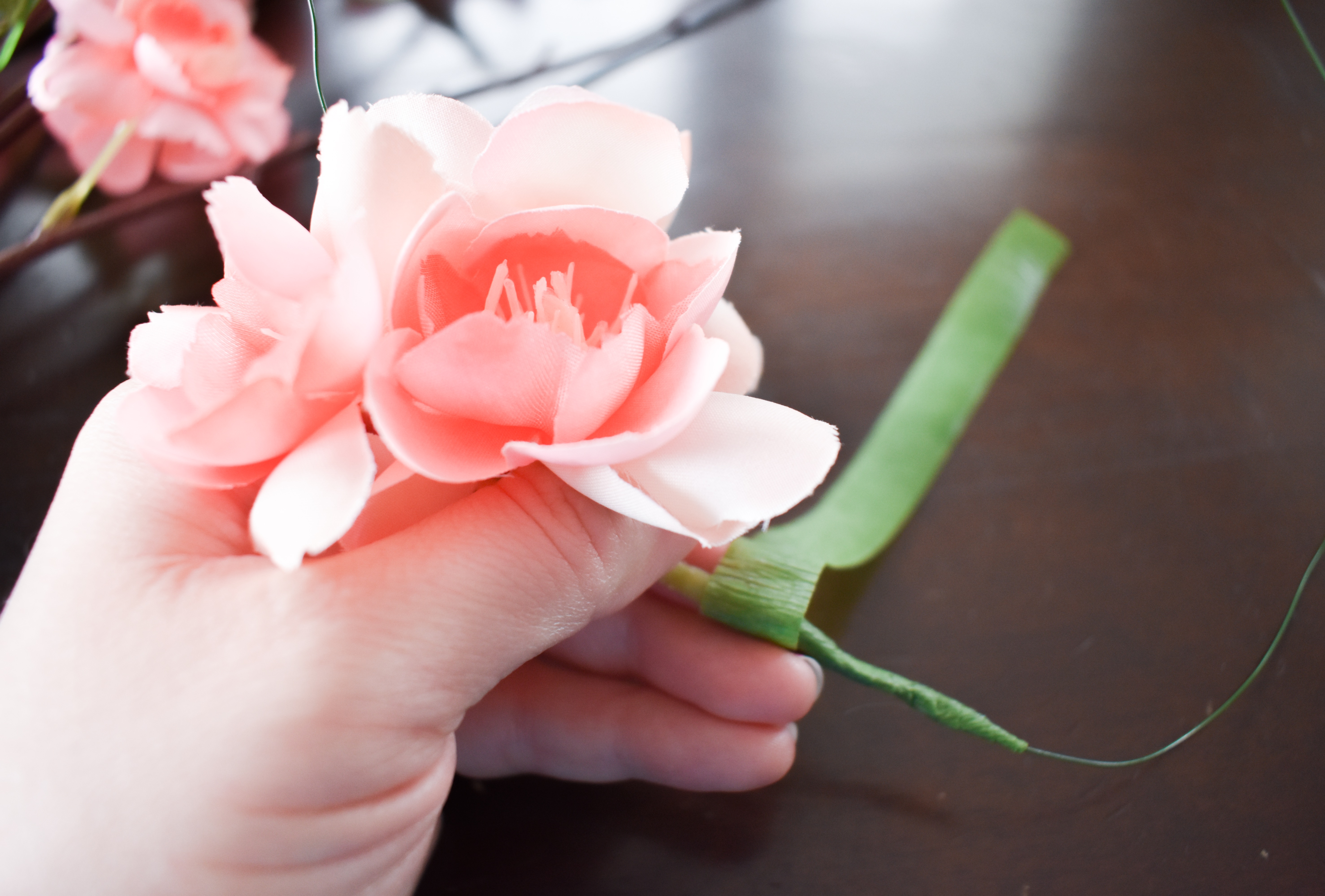  How To Make A Flower Crown With Fake Flowers Easy DIY Tutorial 