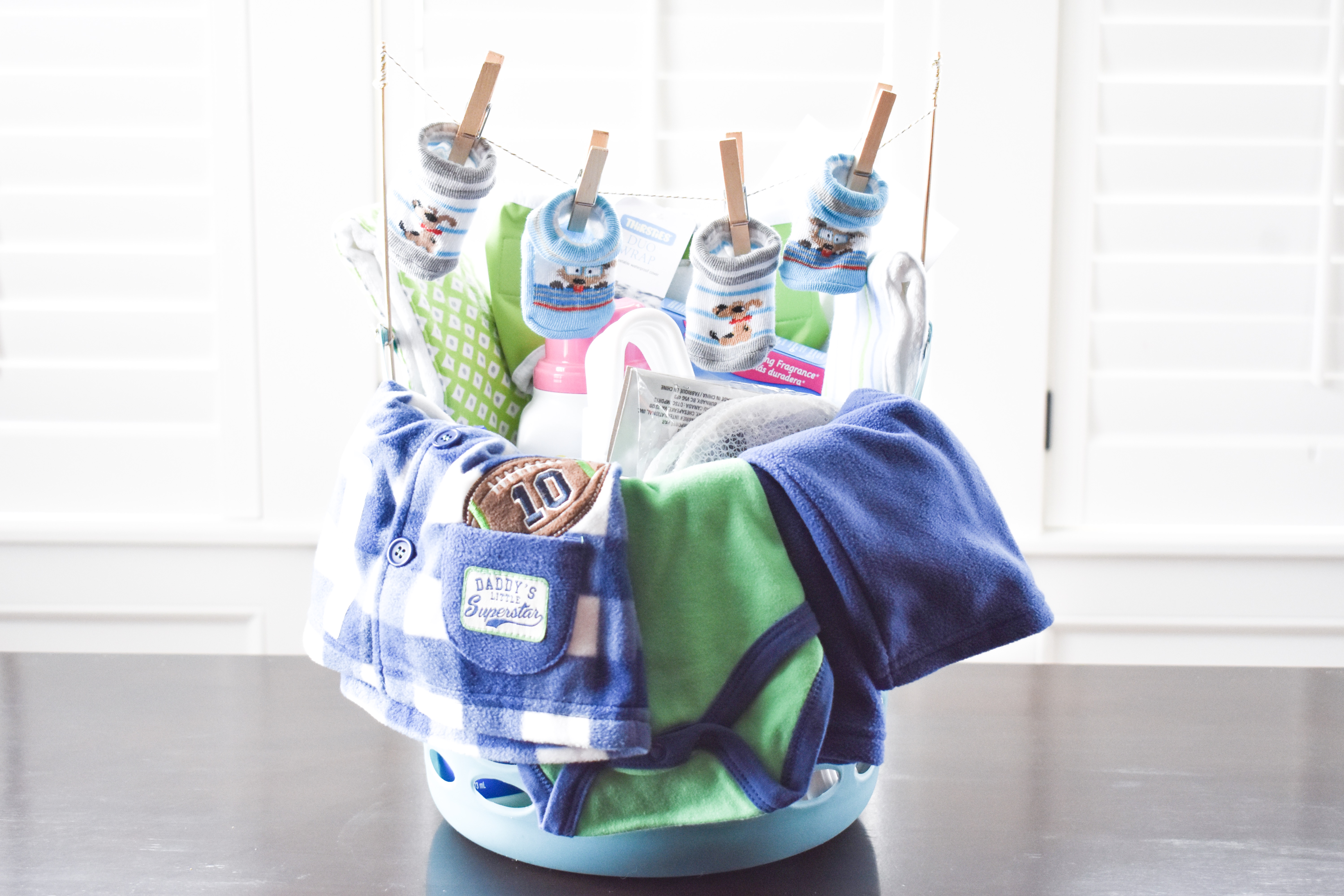Our Green House Gender Neutral Baby Gift Basket | Frog Themed Gifts | Meadow Toad | Spring Gift