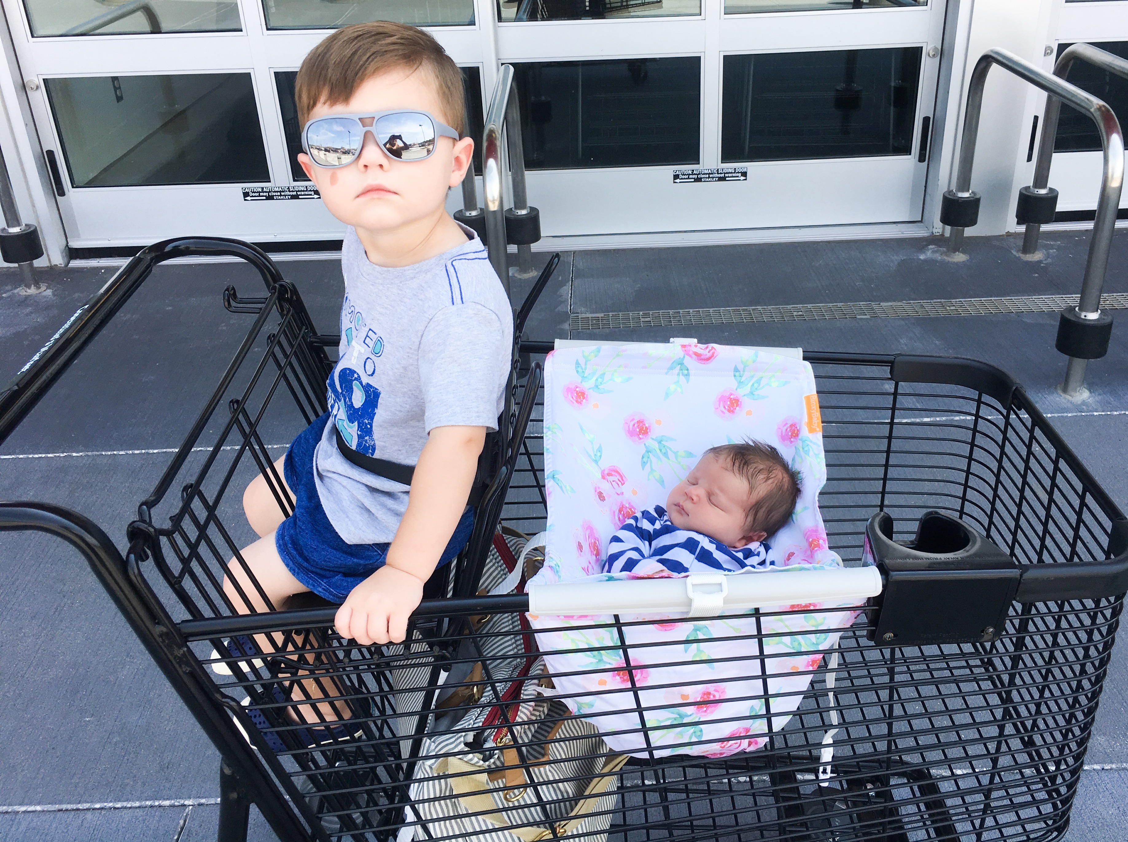 newborn shopping cart