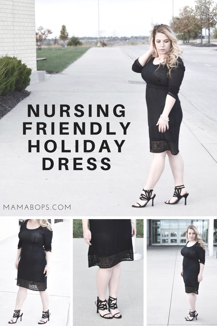 Holiday Clothes for Breastfeeding [Nursing-Friendly Holiday Dress] • COVET  by tricia