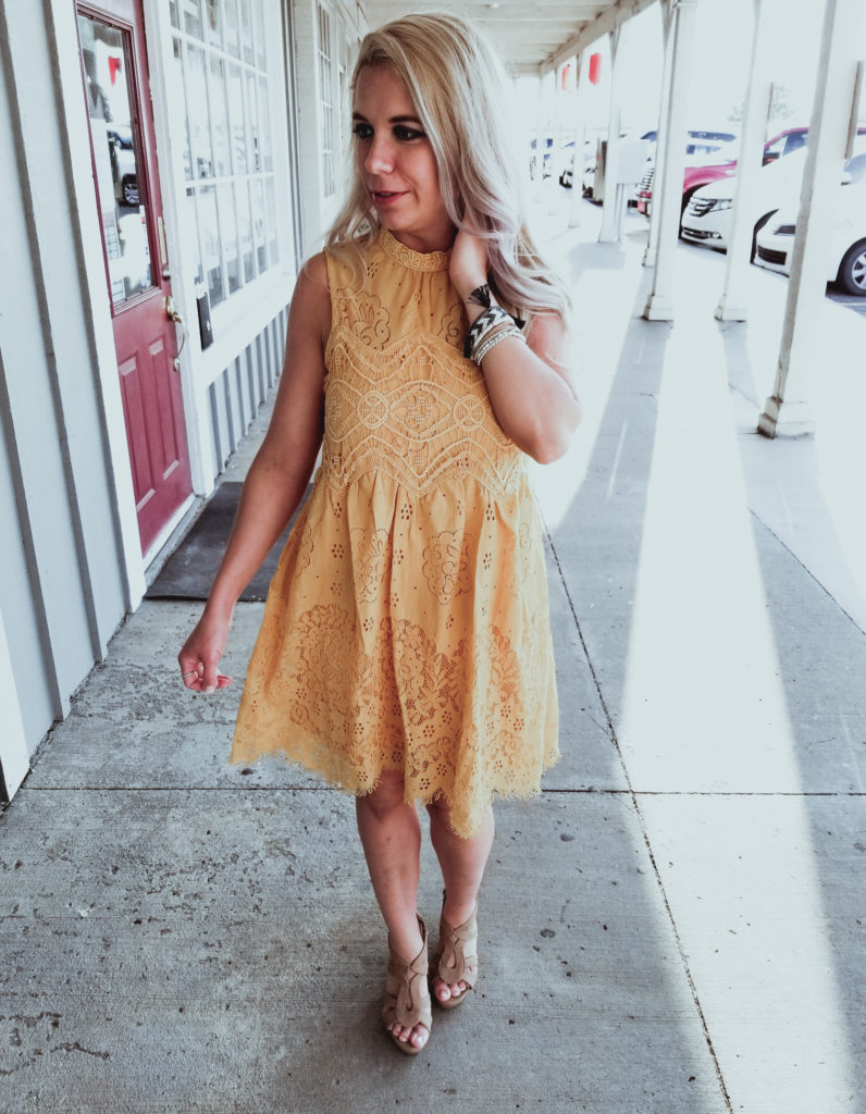 How to Style a Mustard Dress • COVET by tricia