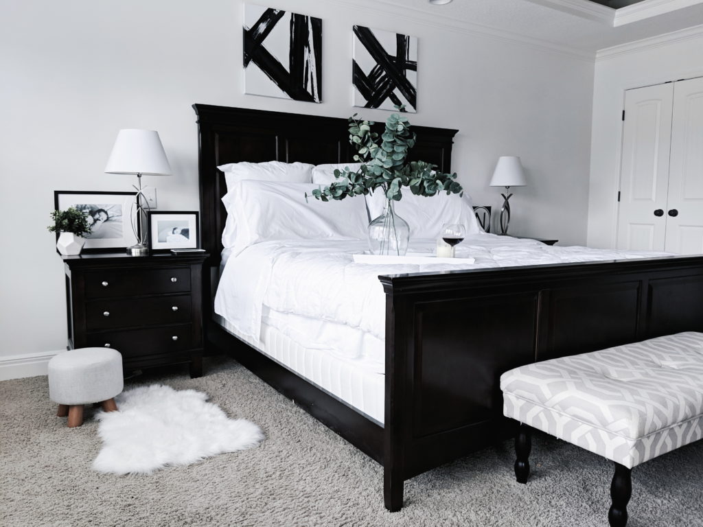 Black and White Master Bedroom Ideas • COVET by tricia