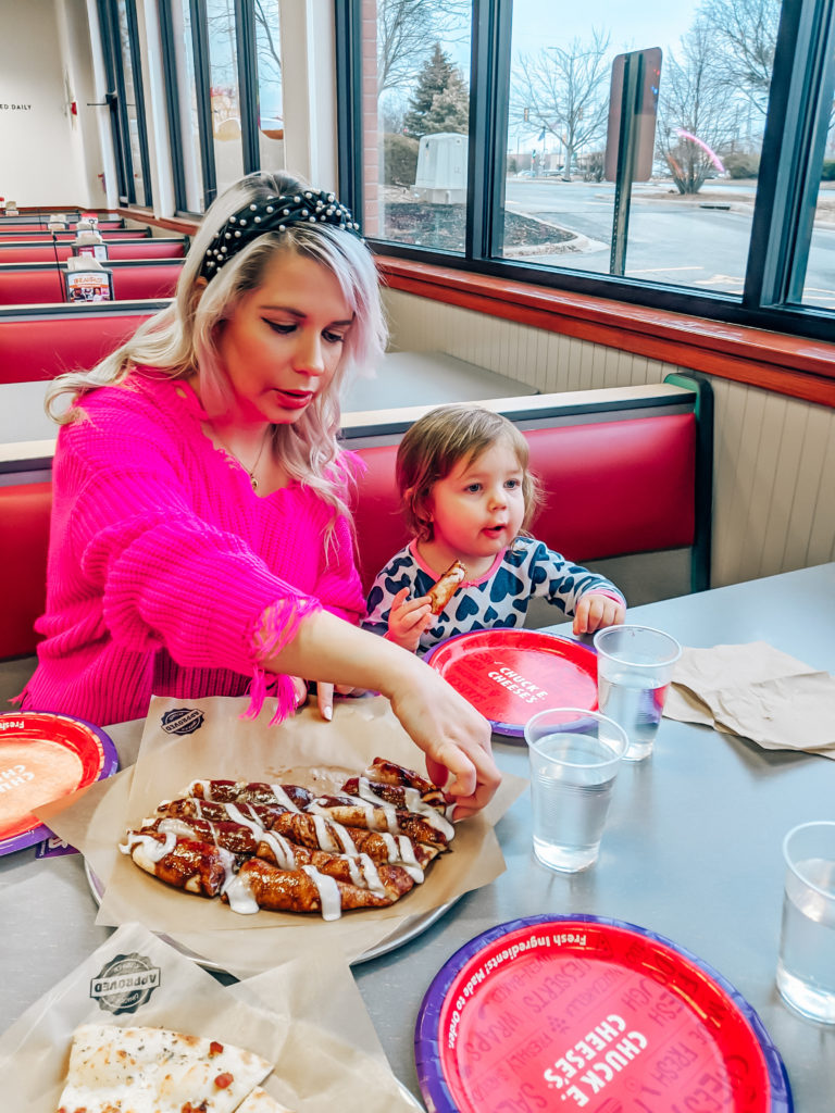 Chuck E. Cheese Breakfast • COVET by tricia