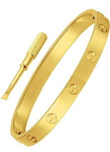 The Best Cartier Dupes on Amazon - Your ultimate guide to Cartier dupes! Cartier love bracelet dupes, Cartier nail bracelet dupes, Cartier Juste Un Clou bracelet dupes, Cartier inspired bracelets on Amazon