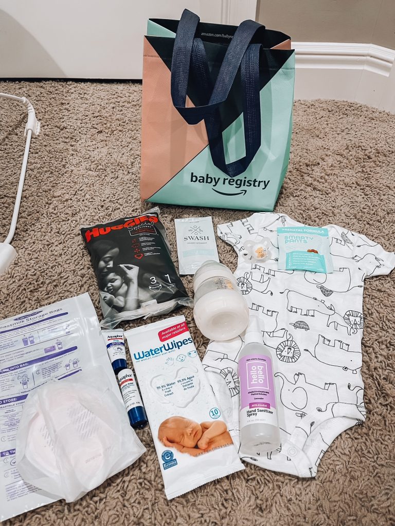 Target Baby Registry Welcome Kit 2022 Tote Bag with Baby Item Samples